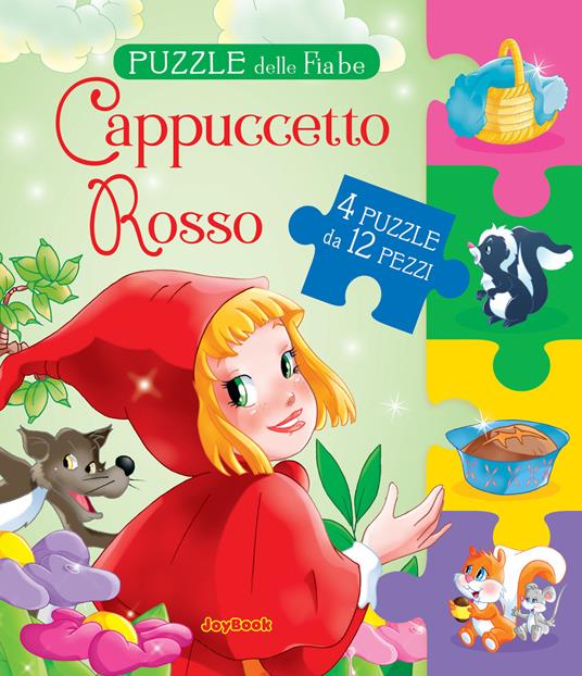 Cappuccetto Rosso. Puzzle delle fiabe. Ediz. a colori - copertina