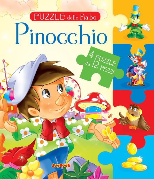 Pinocchio. Puzzle delle fiabe. Ediz. a colori - copertina