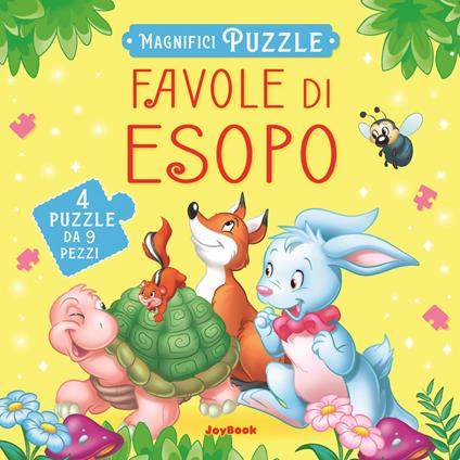 Favole di Esopo. Magnifici puzzle. Ediz. a colori. Con puzzle - copertina