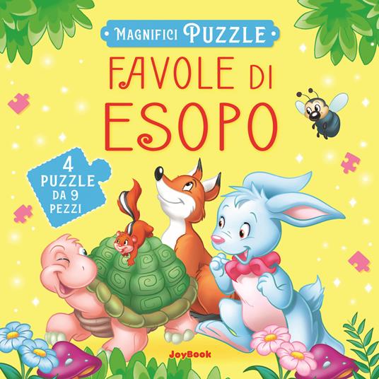 Favole di Esopo. Magnifici puzzle. Ediz. a colori. Con puzzle - copertina