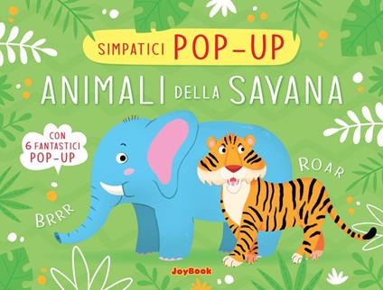 Animali della savana. Ediz. a colori - copertina