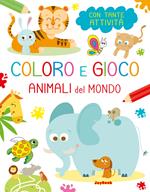 Animali del mondo. Coloro e gioco