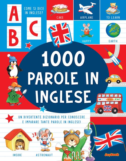 1000 parole in inglese. Ediz. a colori - copertina