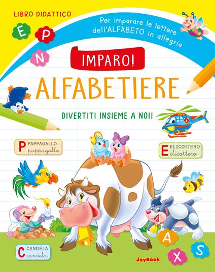 L'alfabetiere. Ediz. a colori - copertina