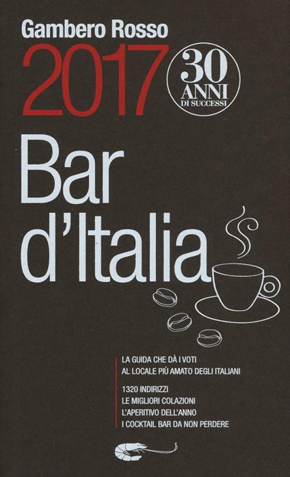 Bar d'Italia del Gambero Rosso 2017 - copertina