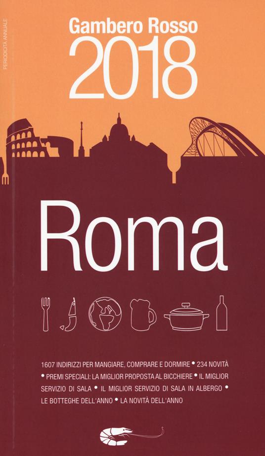 Roma del Gambero Rosso 2018 - copertina