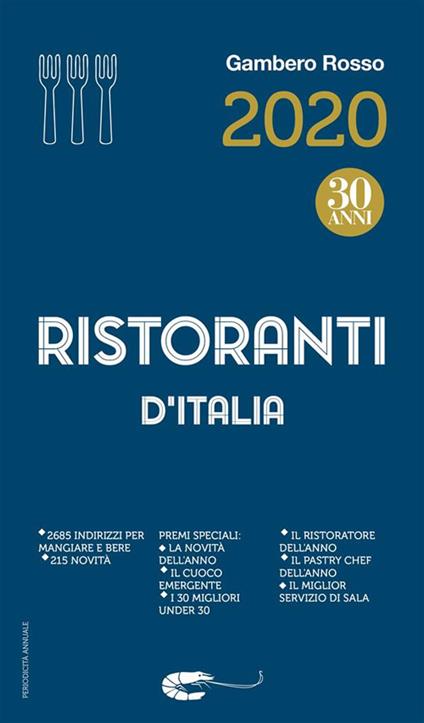 Ristoranti d'Italia del Gambero Rosso 2020 - AA.VV. - ebook