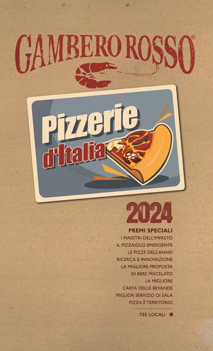 Pizzerie d'Italia del Gambero Rosso 2024 - copertina
