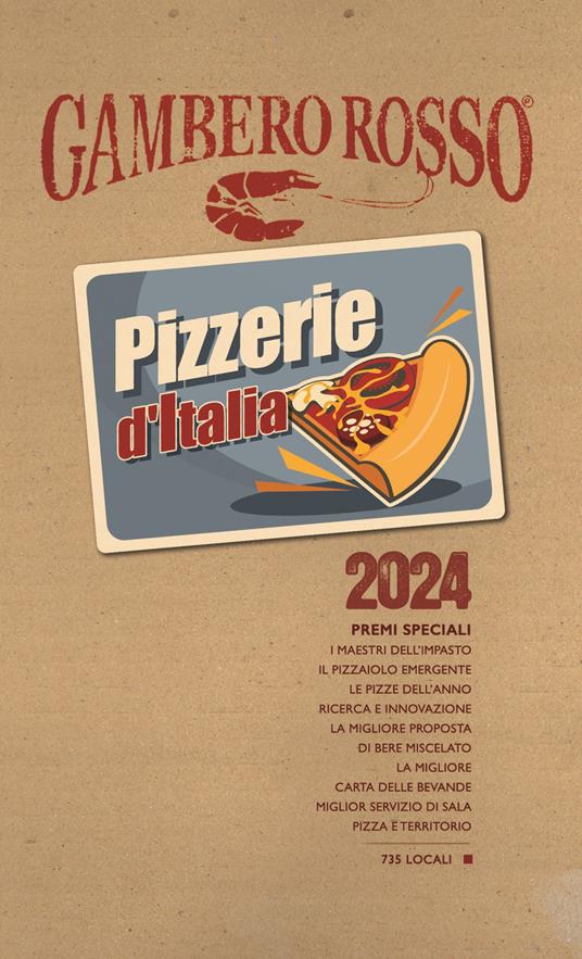 Pizzerie d'Italia del Gambero Rosso 2024 - copertina