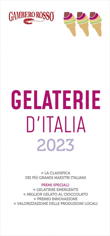 Gelaterie d'Italia del Gambero Rosso 2023 - copertina