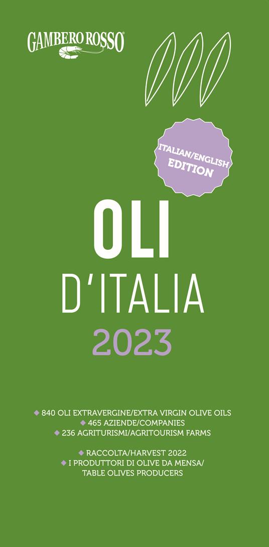 Oli d'Italia 2023. Ediz. italiana e inglese - copertina