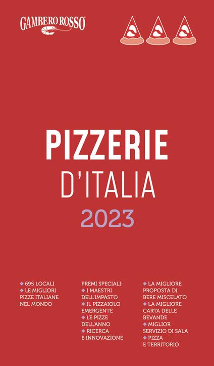 Pizzerie d'Italia del Gambero Rosso 2023 - copertina