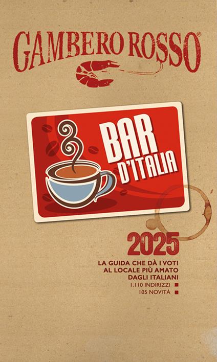 Bar d'Italia del Gambero Rosso 2025 - copertina
