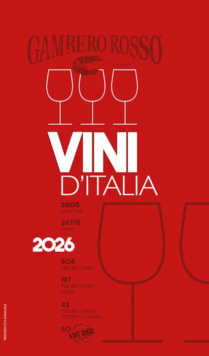 Vini d'Italia del Gambero Rosso 2026 - copertina