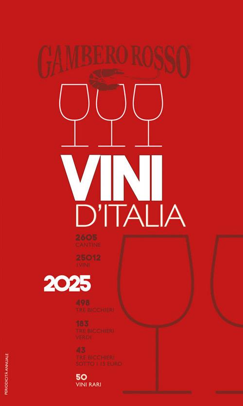 Vini d'Italia del Gambero Rosso 2025 - copertina