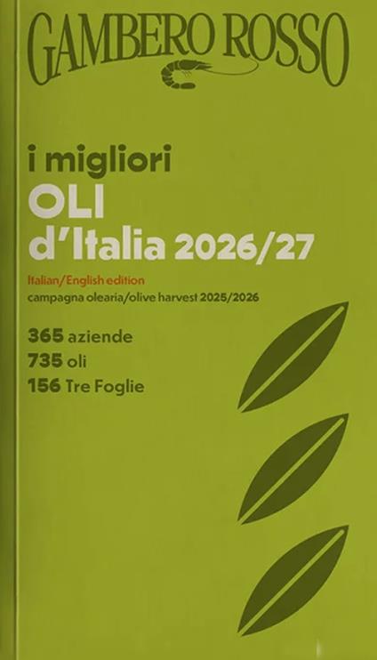 I migliori oli d'Italia 2026/2027 - copertina