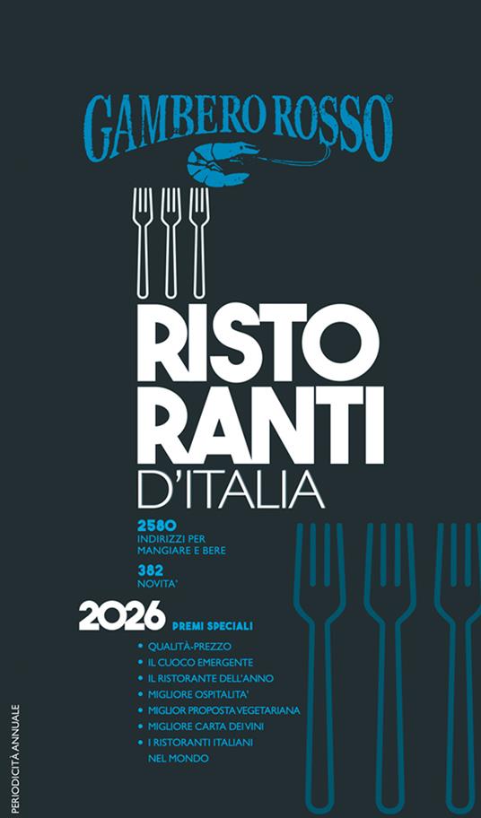 Ristoranti d'Italia del Gambero Rosso 2026 - copertina