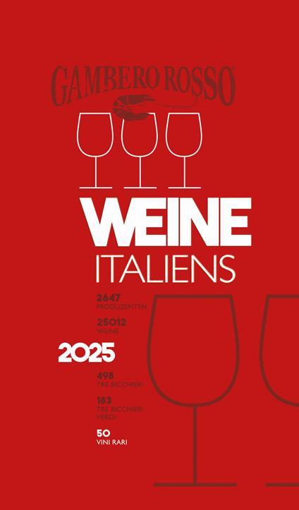 Vini d'Italia del Gambero Rosso 2026. Ediz. tedesca - copertina