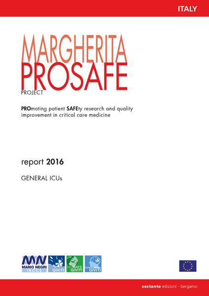 Margherita prosafe project. Report 2016. General ICUs - copertina