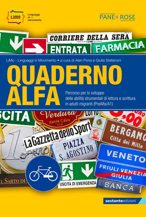 Quaderno alfa. Percorso per lo sviluppo delle attività strumentali di lettura e scrittura - copertina