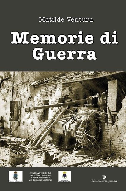 Memorie di guerra - Matilde Ventura - copertina