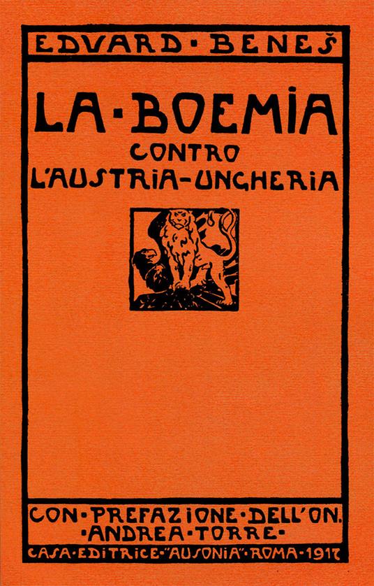 La Boemia contro l'Austria-Ungheria - Edvard Benes - copertina