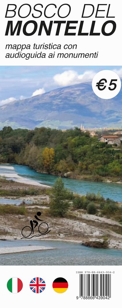 Bosco del Montello. Mappa turistica con audioguida ai monumenti - Alessandro Zanetti - copertina