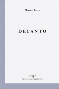 Decanto - Menotti Lerro - copertina