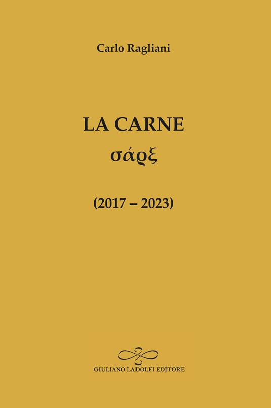 La carne - Carlo Ragliani - copertina