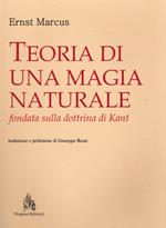 Teoria di una magia naturale fondata sulla dottrina di Kant