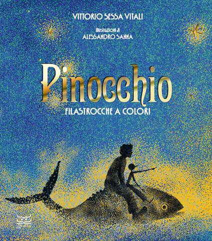 Pinocchio. Filastrocche a colori - Vittorio Sessa Vitali - copertina