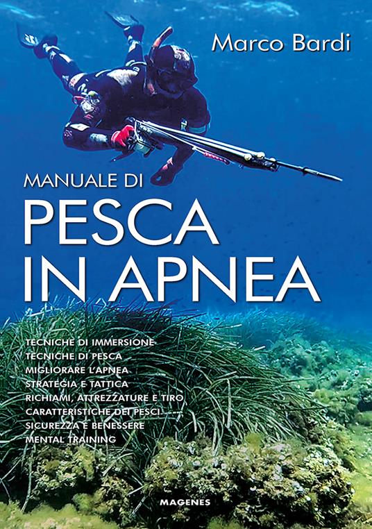 Manuale di pesca in apnea - Marco Bardi - copertina