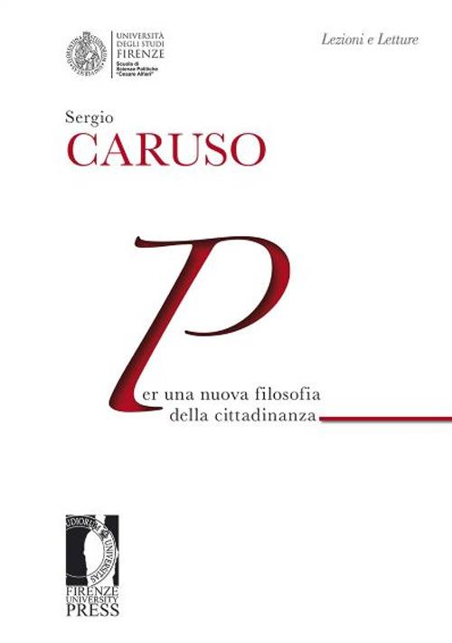 Per una nuova filosofia della cittadinanza - Sergio Caruso - copertina
