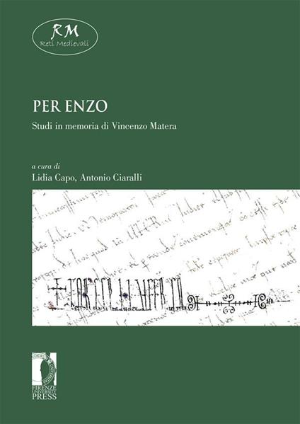 Per Enzo. Studi in memoria di Vincenzo Matera - Lidia Capo,Antonio Ciaralli - ebook