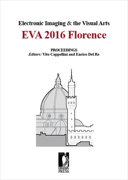 Electronic imaging & the visual arts. Eva 2016 Florence - copertina