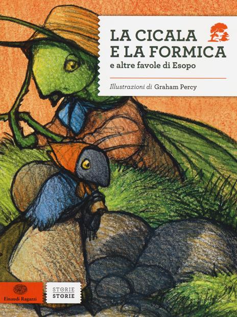 La cicala e la formica e altre favole di Esopo - Graham Percy - copertina