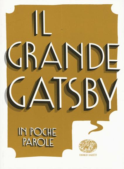 Il grande Gatsby da Francis Scott Fitzgerald - Antonio Ferrara - copertina