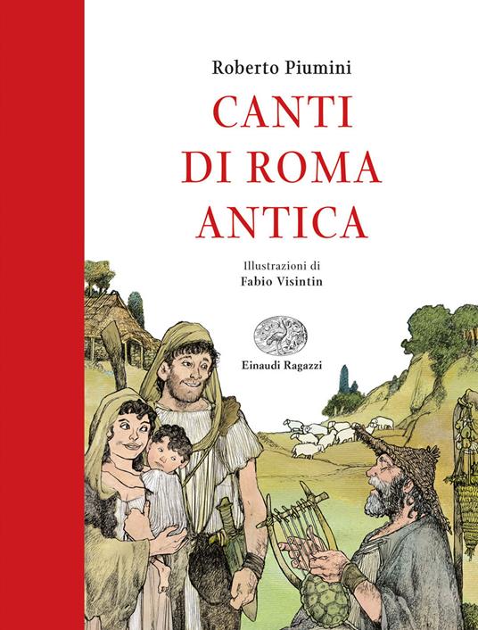 Canti di Roma antica - Roberto Piumini - copertina