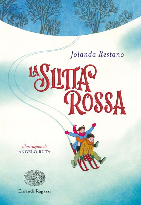 La slitta rossa - Jolanda Restano - copertina
