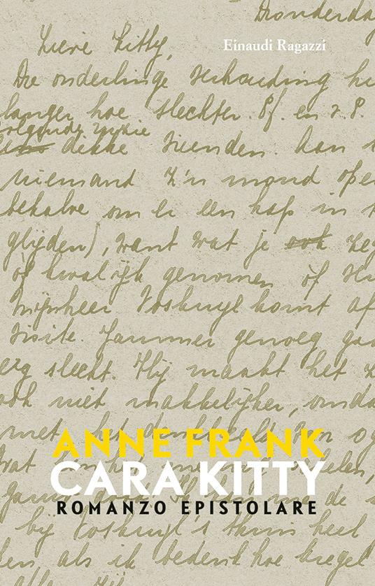 Cara Kitty. Romanzo epistolare - Anne Frank - copertina
