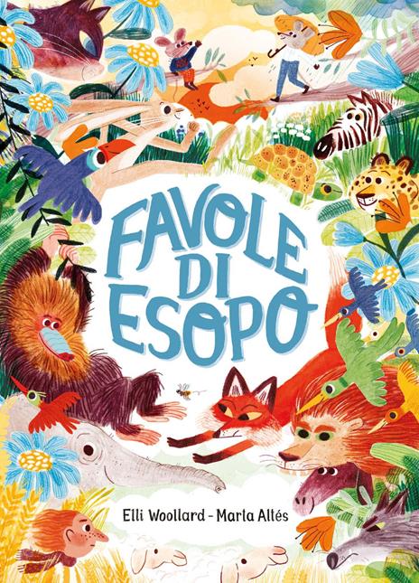 Favole di Esopo. Ediz. a colori - Elli Woollard - copertina