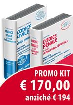 Kit codici annotati: Codice civile-Codice penale