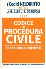 Codice di procedura civile e leggi complementari 2017. Con Contenuto digitale per download e accesso online