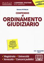 Compendio di ordinamento giudiziario. Con Contenuto digitale per download e accesso online