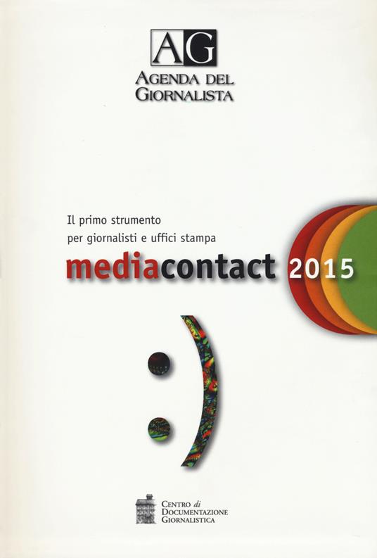 Agenda del giornalista 2015. Media contact - copertina
