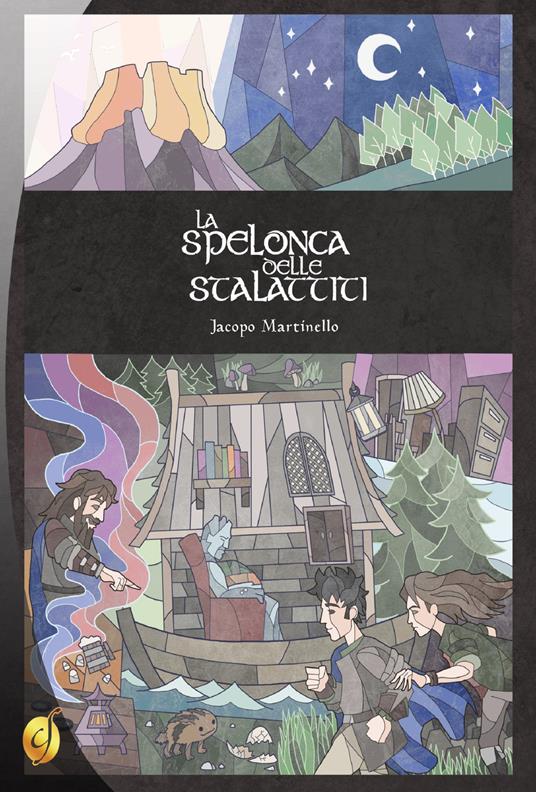 La spelonca delle stalattiti - Jacopo Martinello - copertina