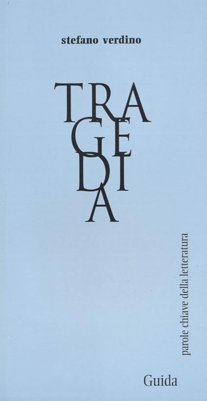 Tragedia - Stefano Verdino - copertina