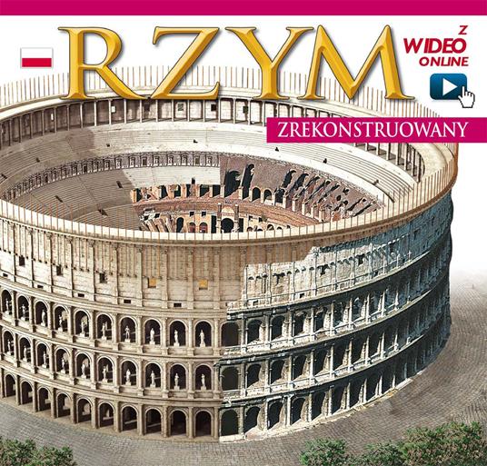 Roma ricostruita. Ediz. polacca. Con vidoe online - copertina