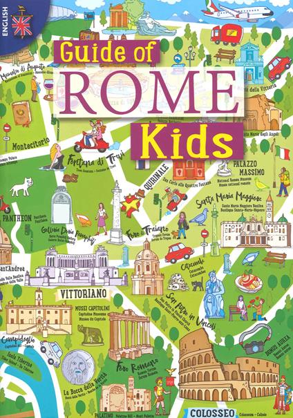 Guida Roma kids. Ediz. inglese - copertina