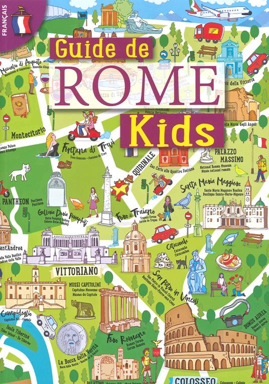 Guida Roma kids. Ediz. francese - copertina
